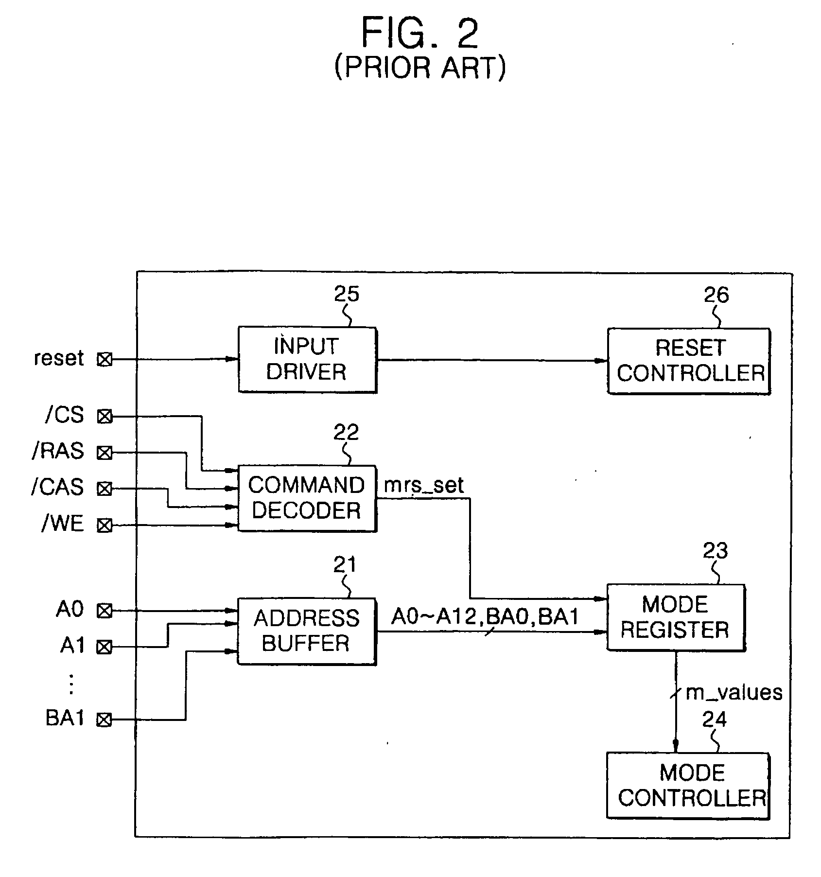 Semiconductor memory devices including mode registers and systems including the same