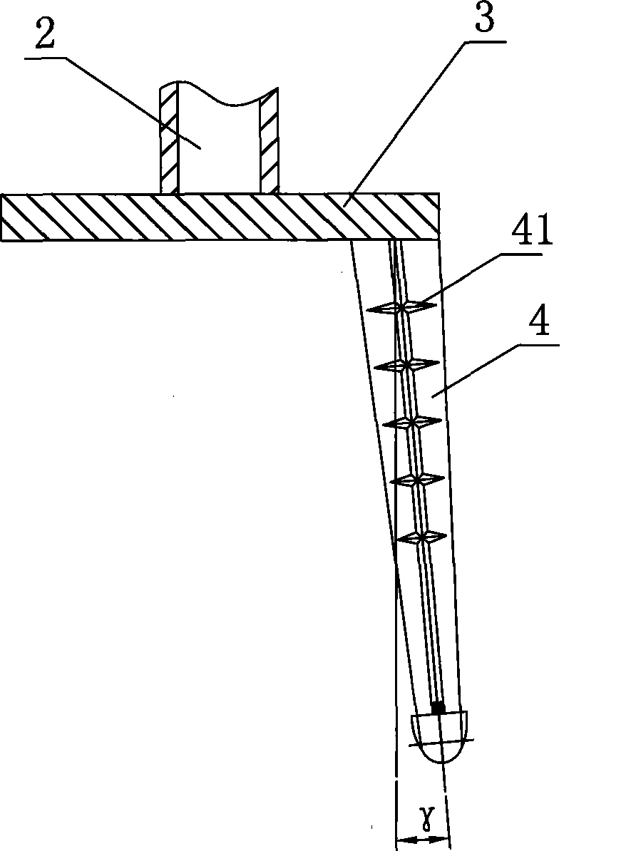 Cutter-head of machine for making furrows