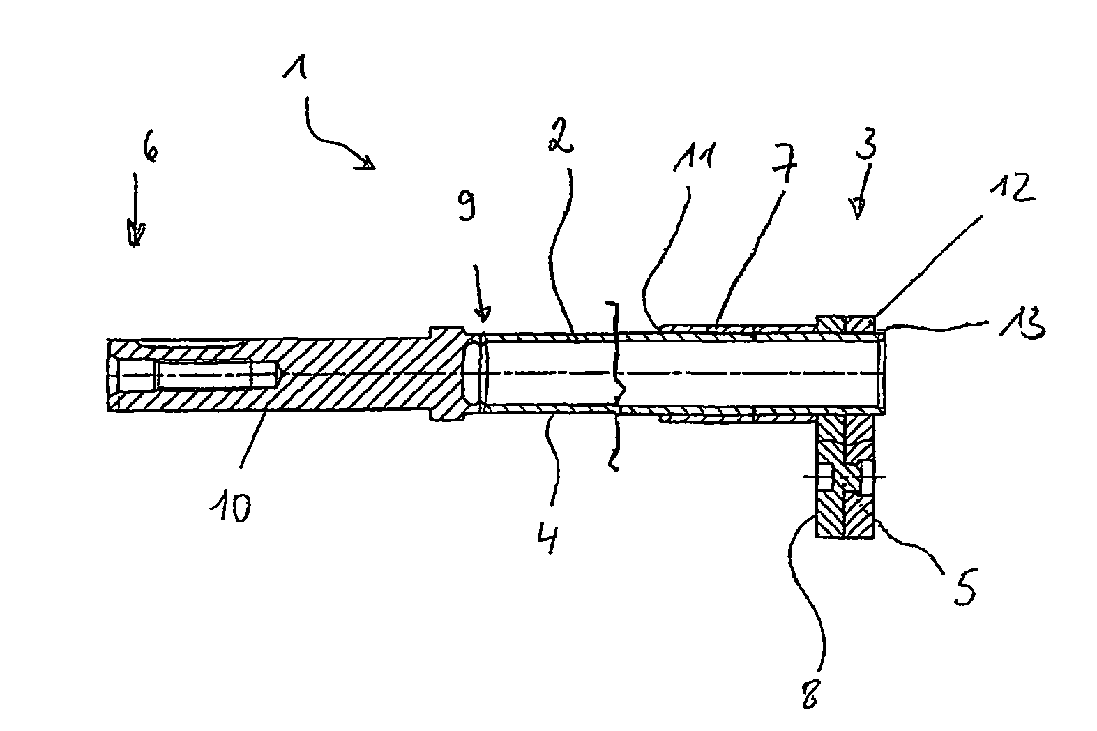 Balancing Shaft for an Internal Combustion Engine and a Method for the Production Thereof