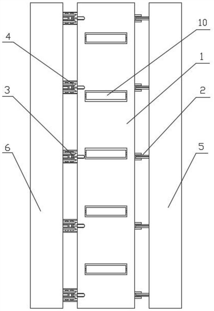 Crane main beam box splicing and assembling device