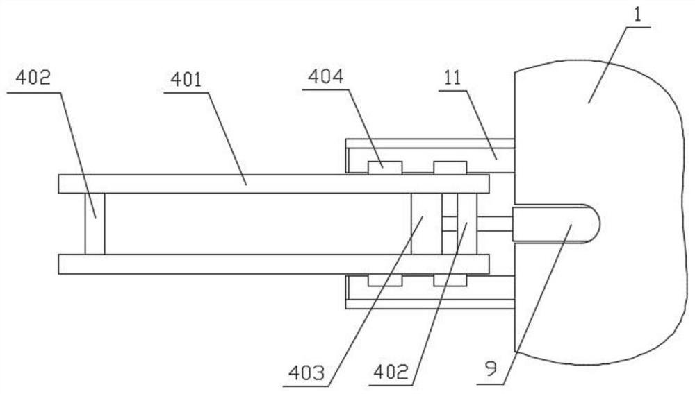 Crane main beam box splicing and assembling device