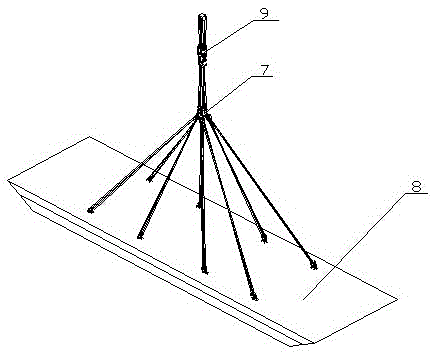 System and method for cantilever beam heavy-duty test of self-elevating drilling platform