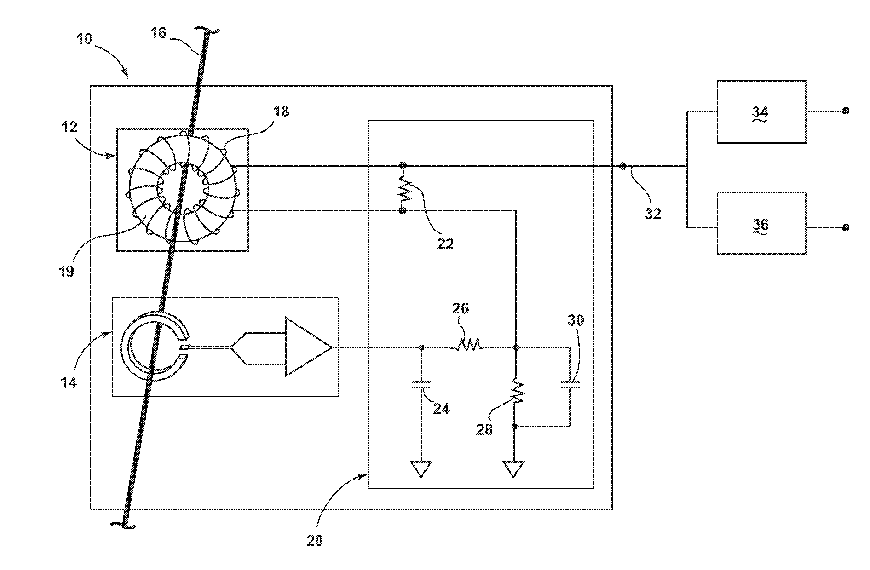 Apparatus for high bandwidth current sensing