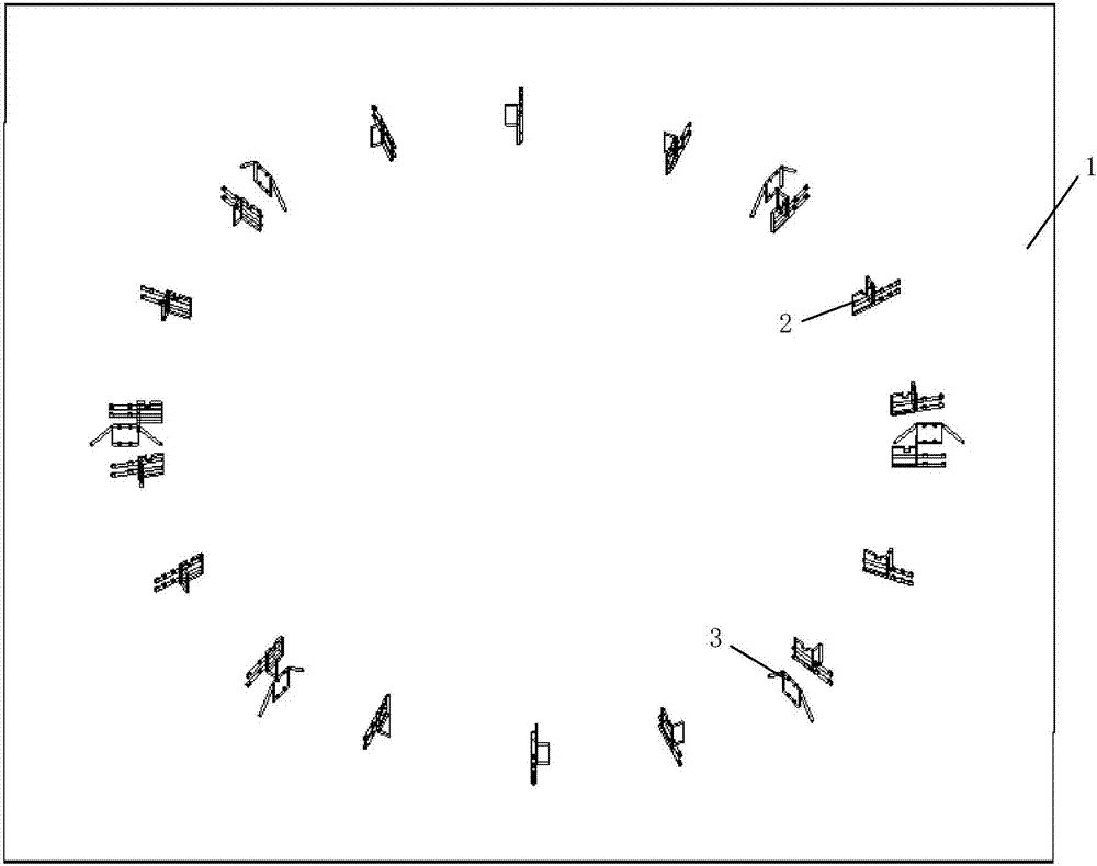 Manufacturing method of welding mold for initial support grid steel frame in mine method