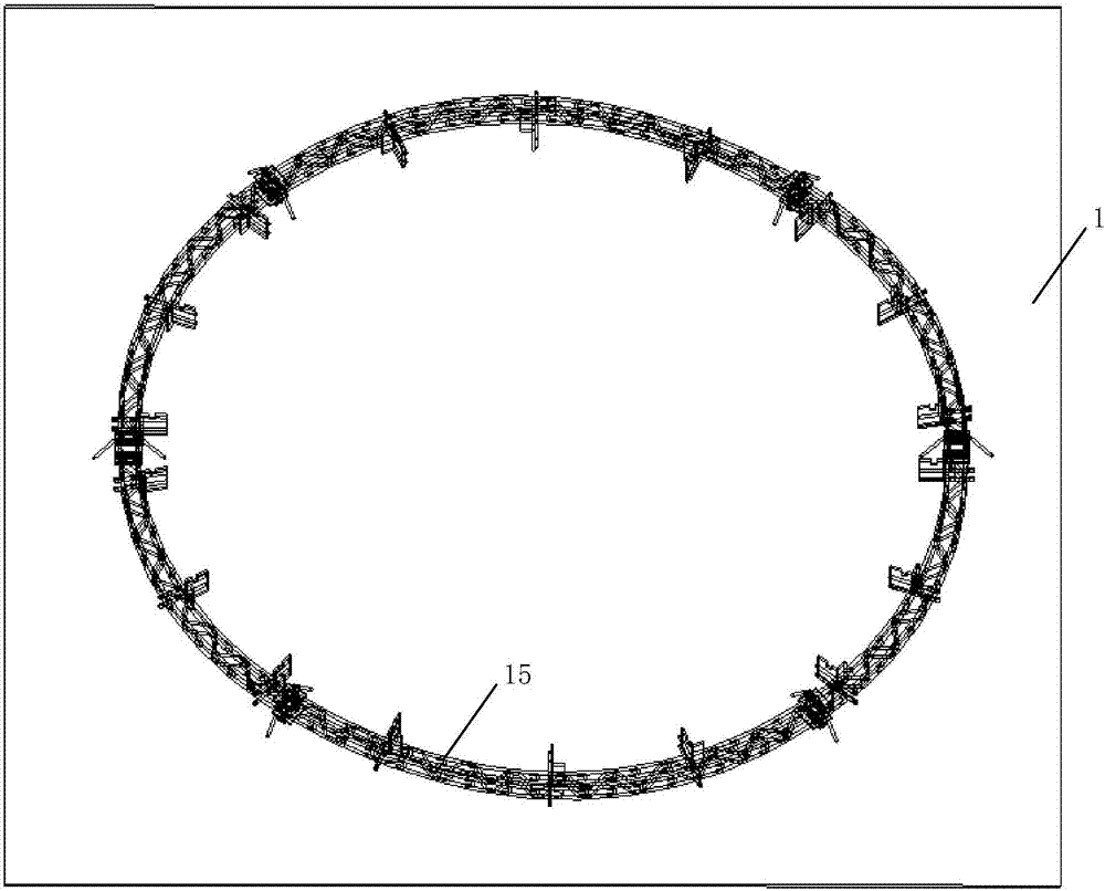 Manufacturing method of welding mold for initial support grid steel frame in mine method