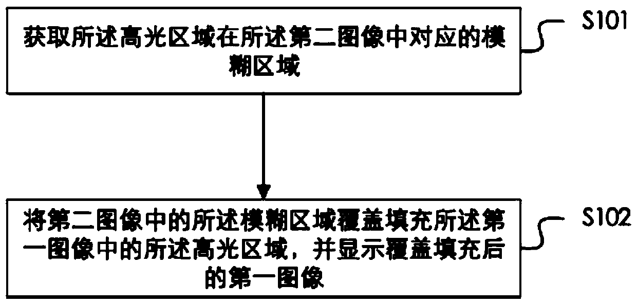 Method and device for acquiring oily region in face image