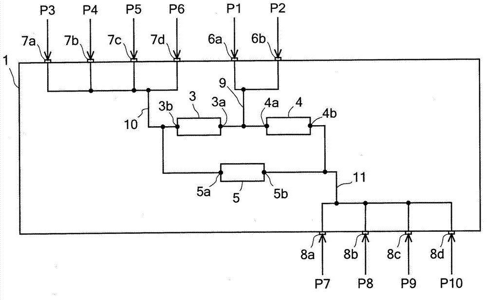 Electric property detection method and electric property detection apparatus