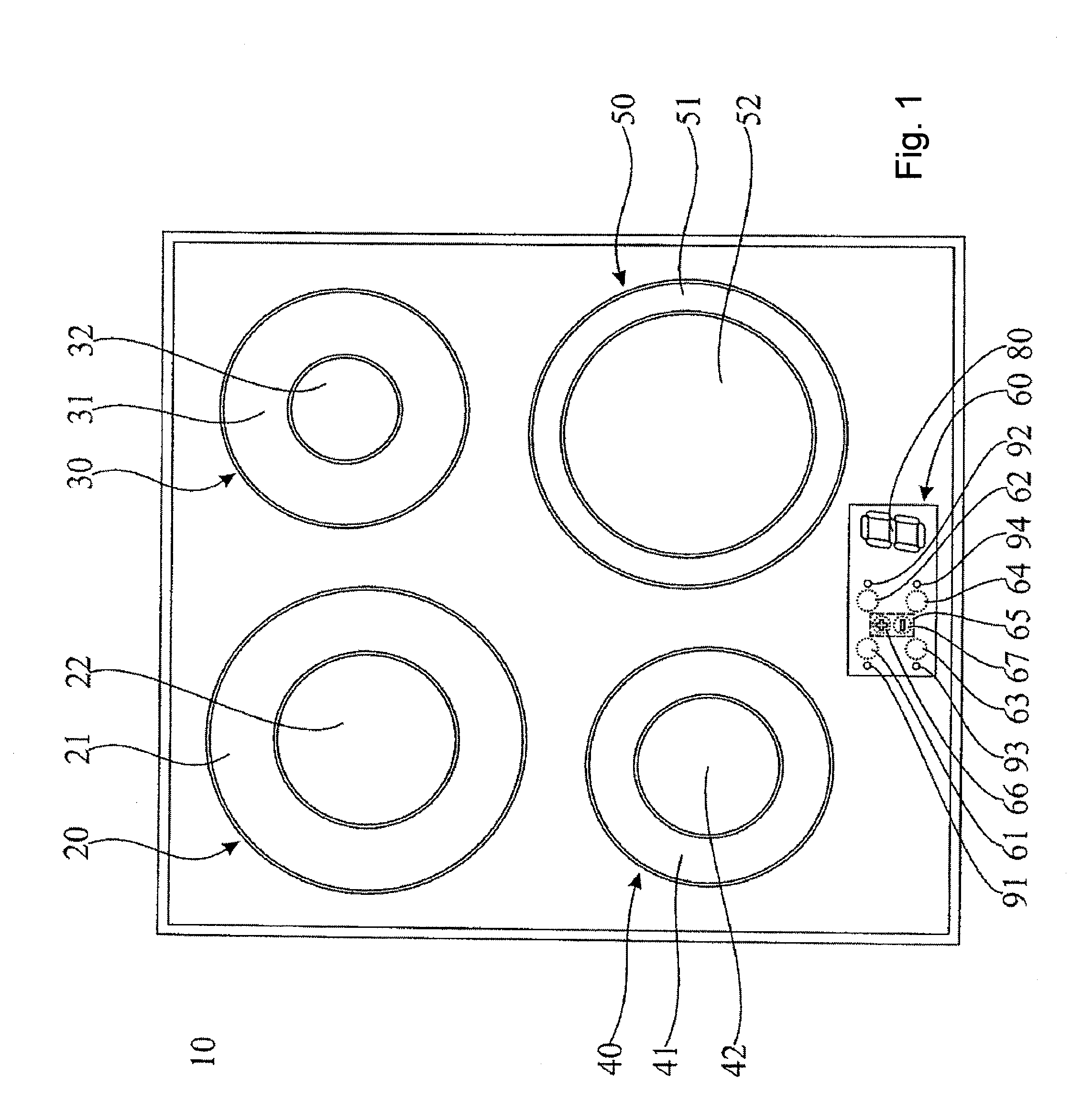 Operator control unit