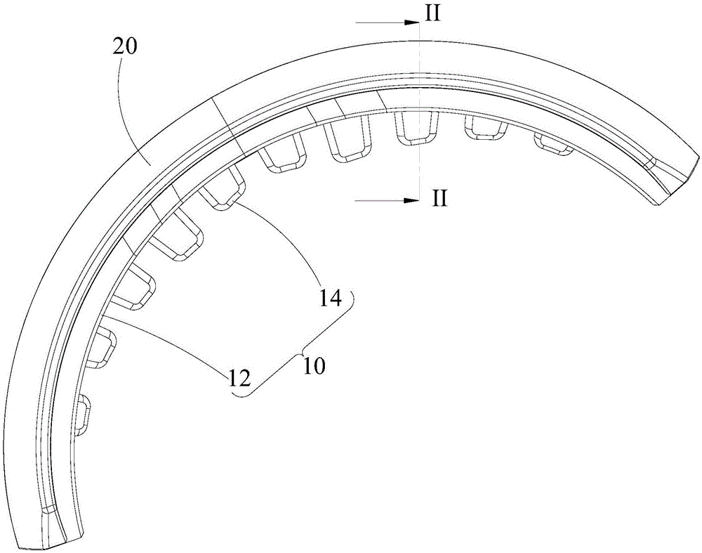 Headband structure and headphone