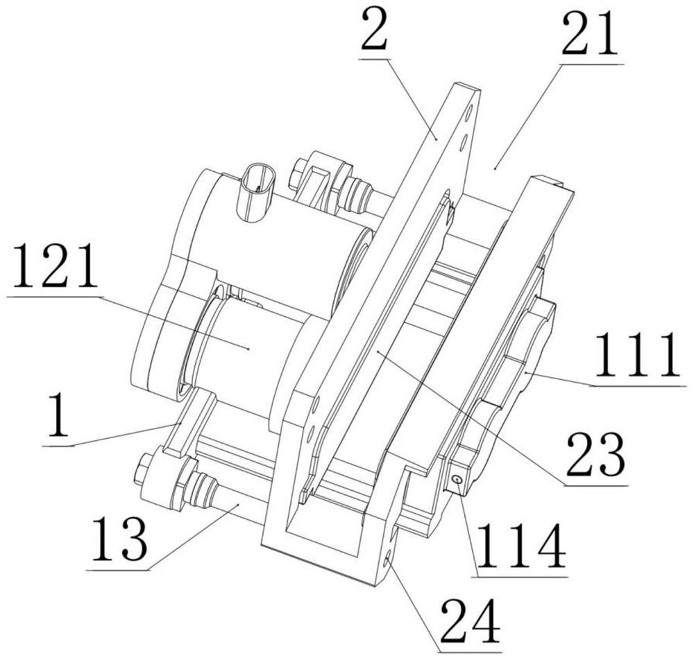 Oil-electric hybrid brake device