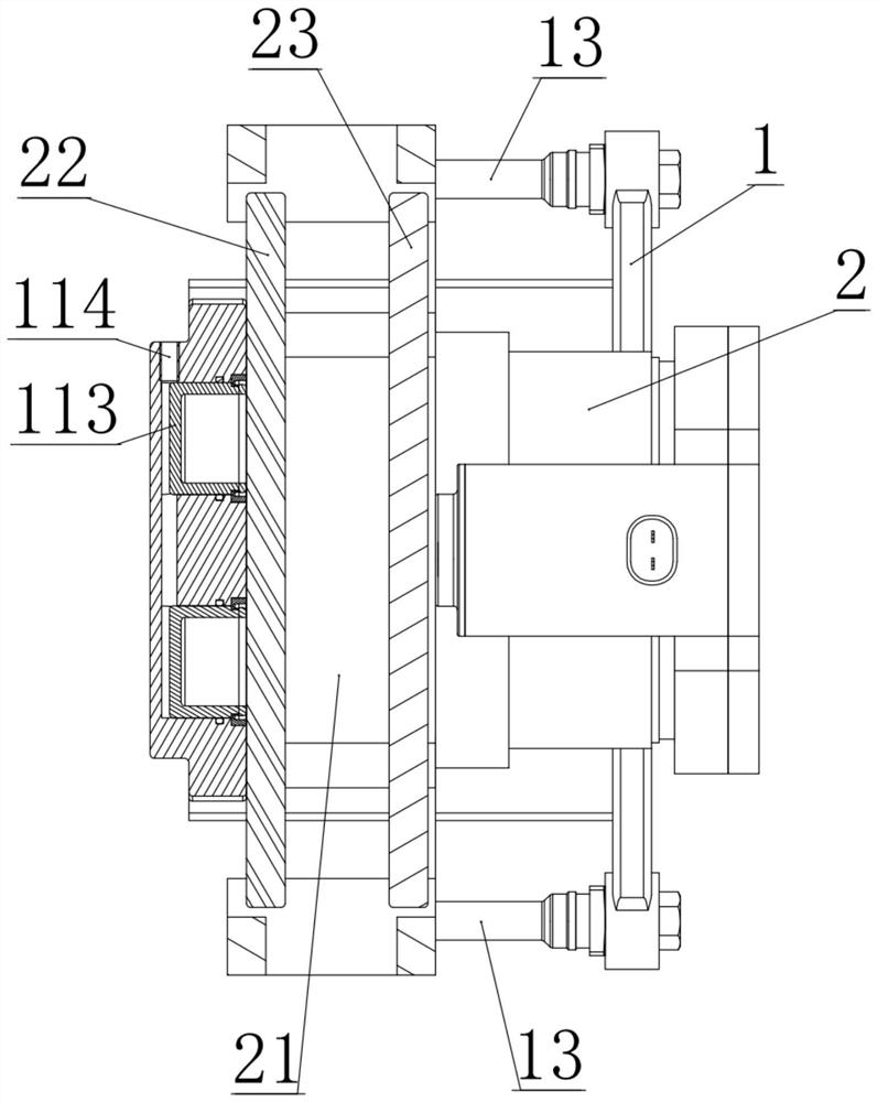 Oil-electric hybrid brake device