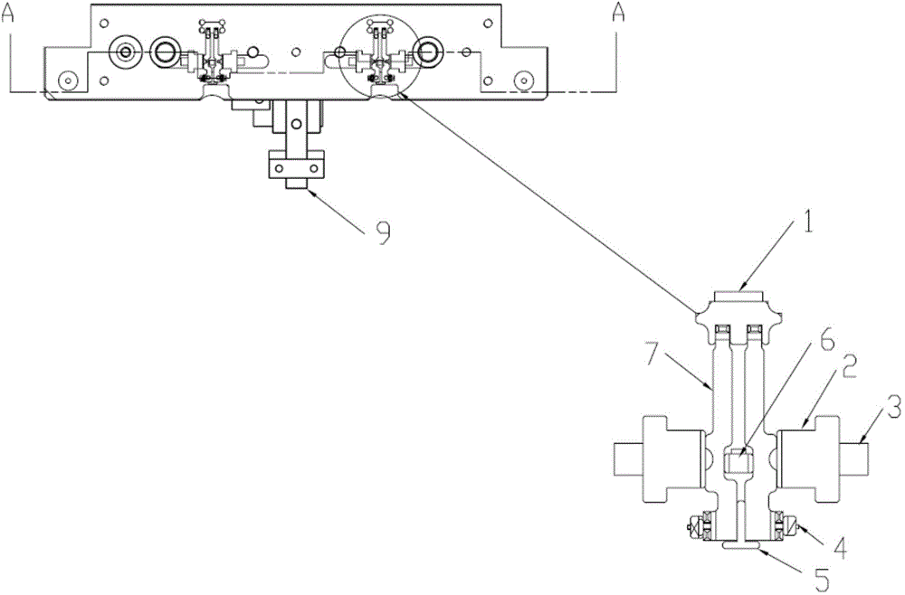 A device with multiple inserts placed into the mold at one time