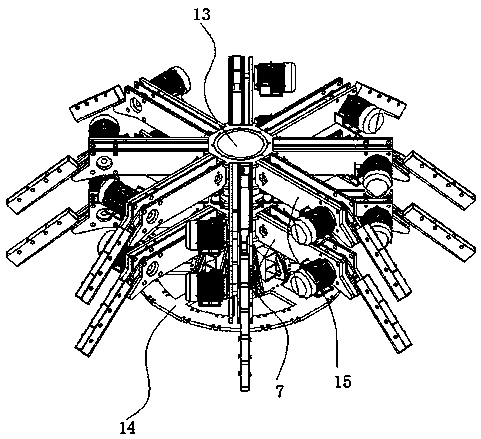 An intelligent multi-layer lifting cargo storage device