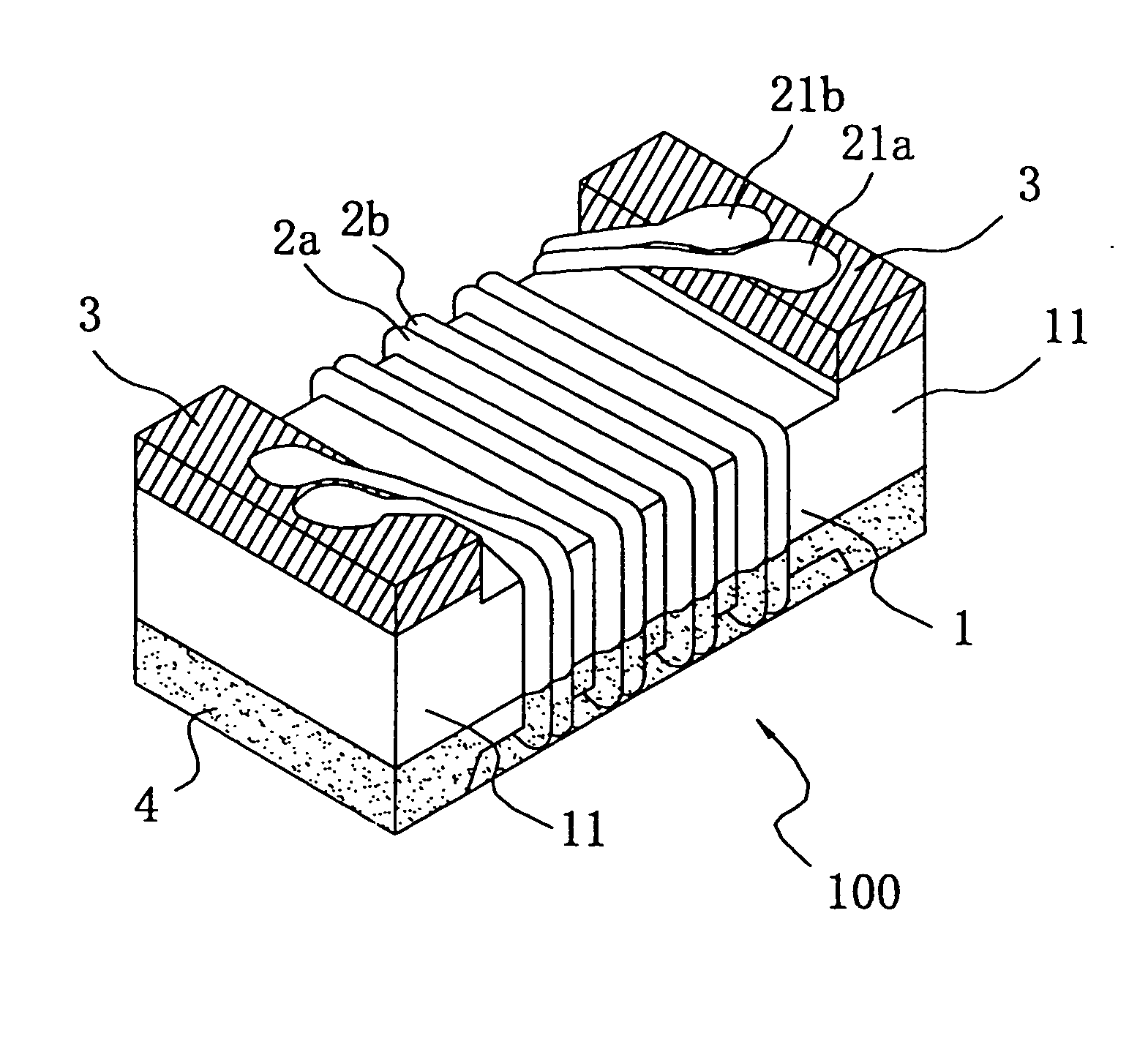 Wire-wound type chip coil and method of adjusting a characteristic thereof