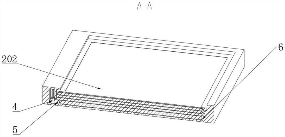 Optical film backlight composition structure