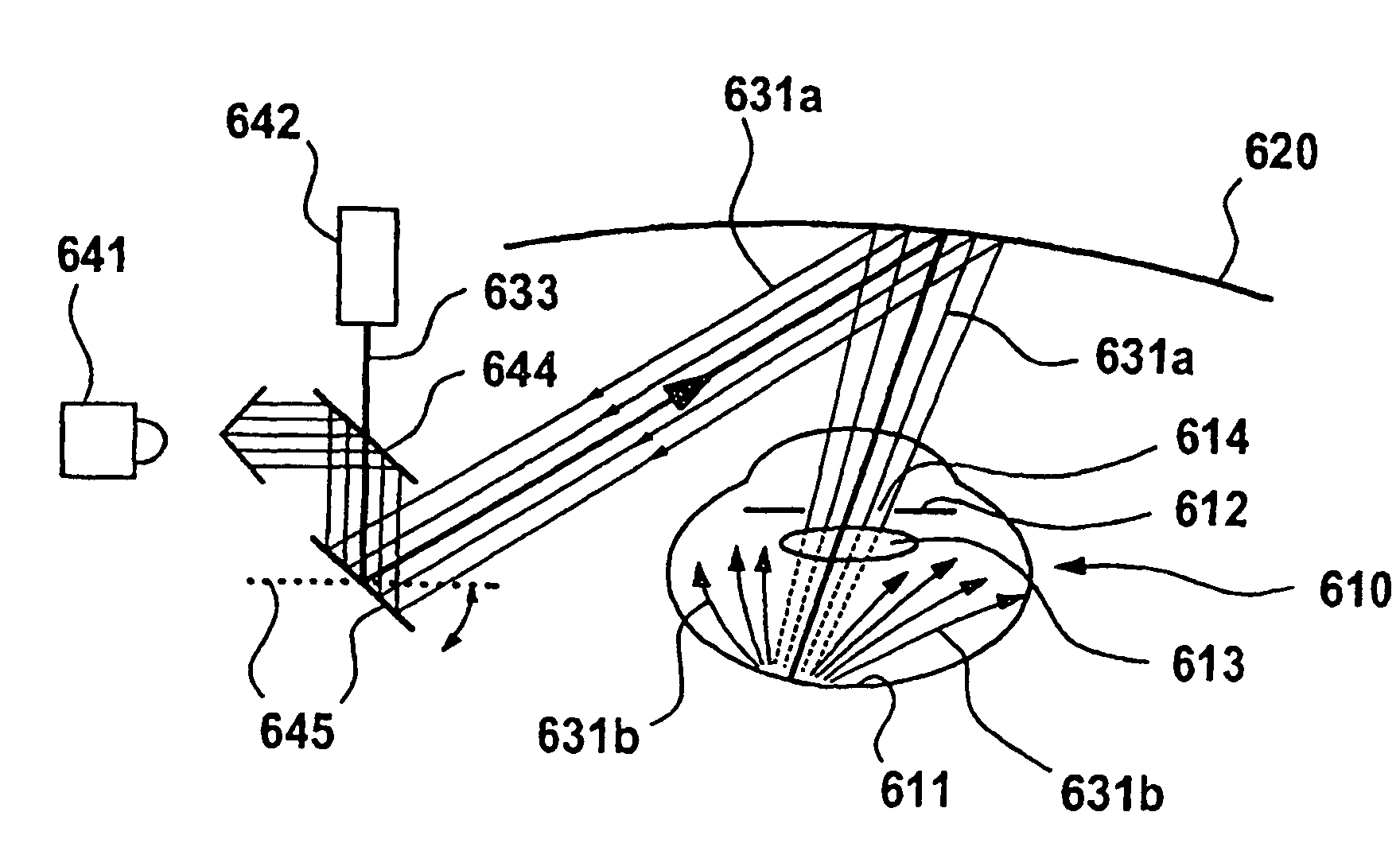 Information system and method for providing information using a holographic element