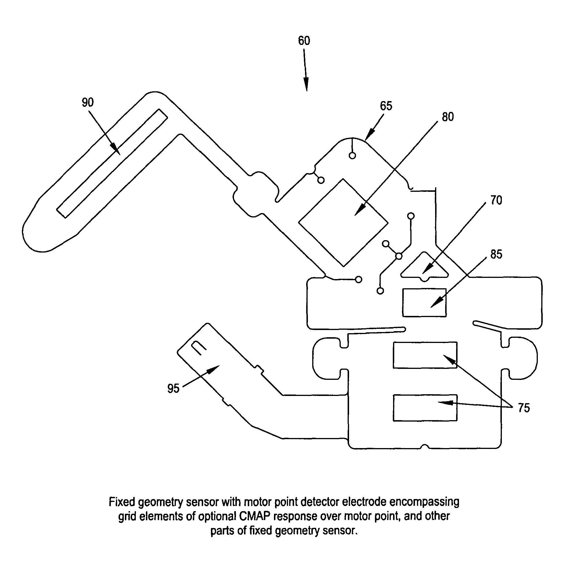 Method and apparatus for determining optimal neuromuscular detection sites, novel diagnostic biosensor array formed in accordance with the same, and novel method for testing a patient using the novel diagnostic biosensor array