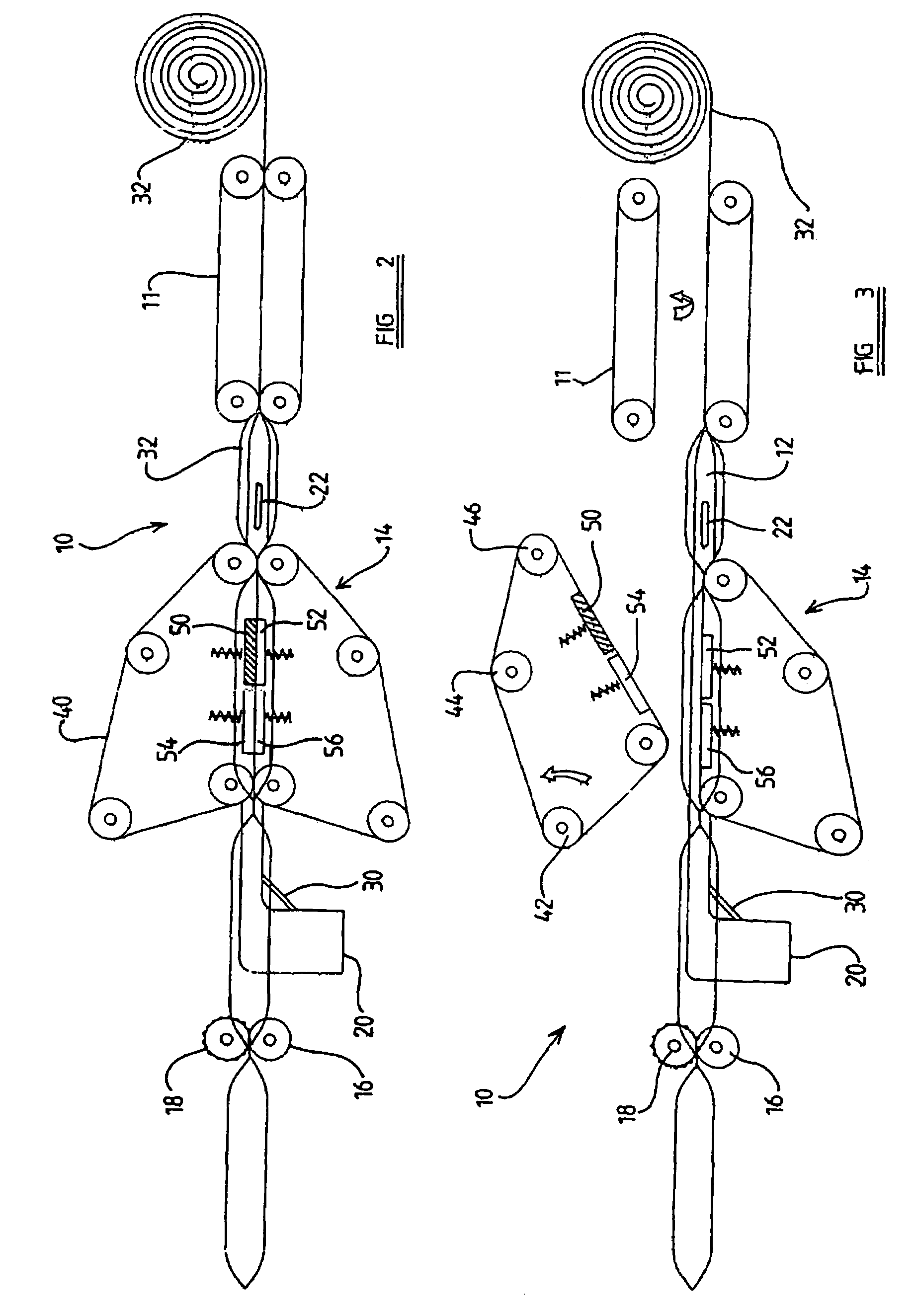 Machine and methods for the manufacture of air-filled cushions