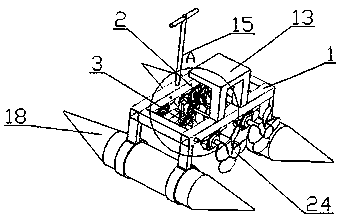 Sewage salvage device for energy storage power station