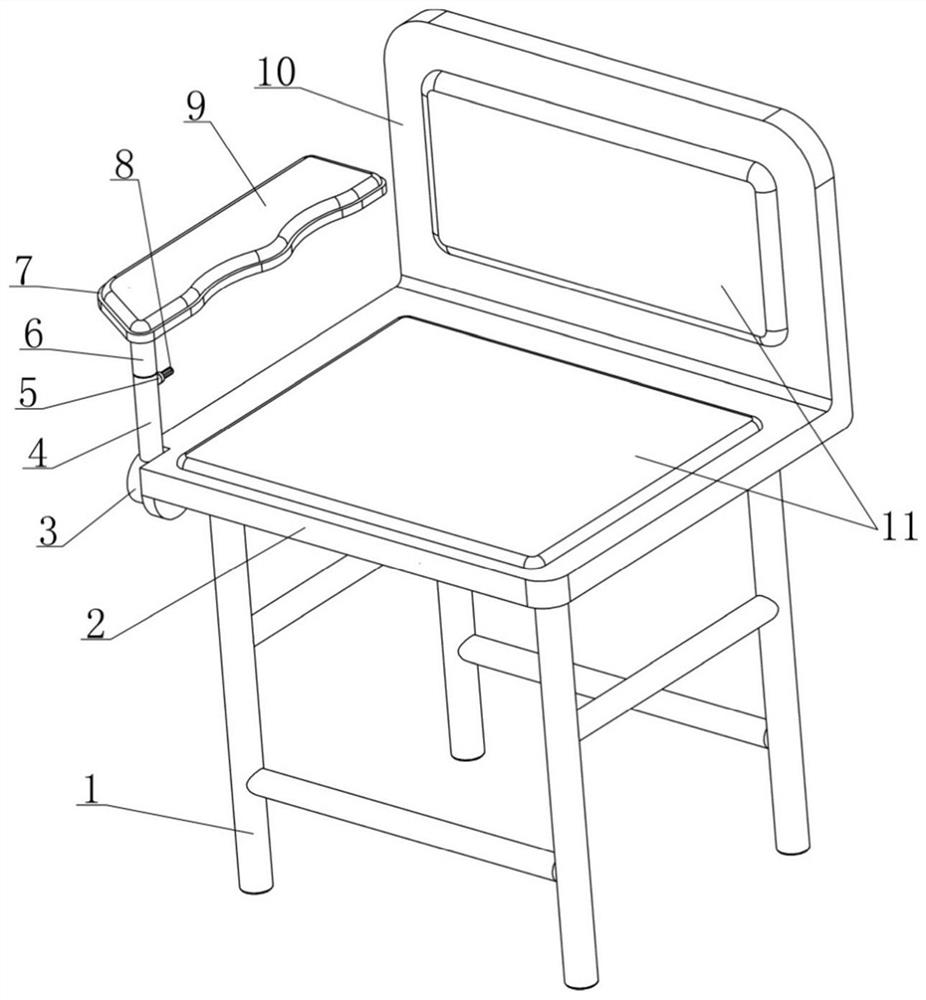 Pediatric special chair convenient for seeing doctor