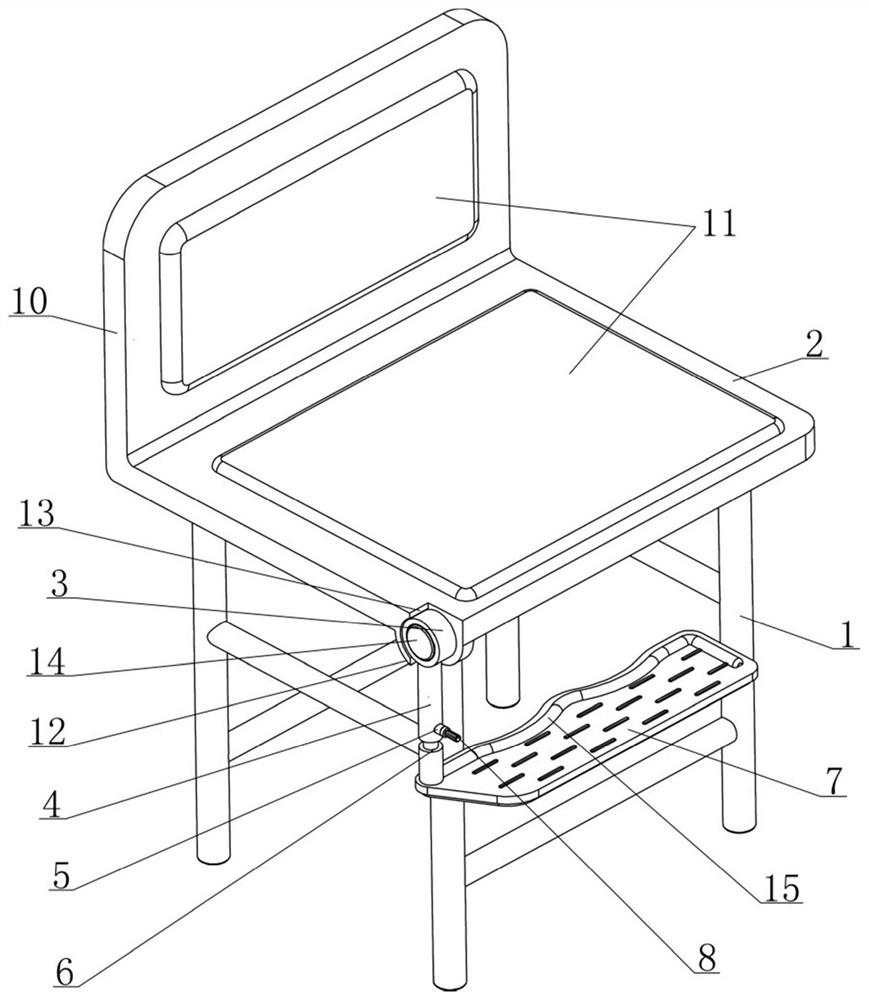 Pediatric special chair convenient for seeing doctor