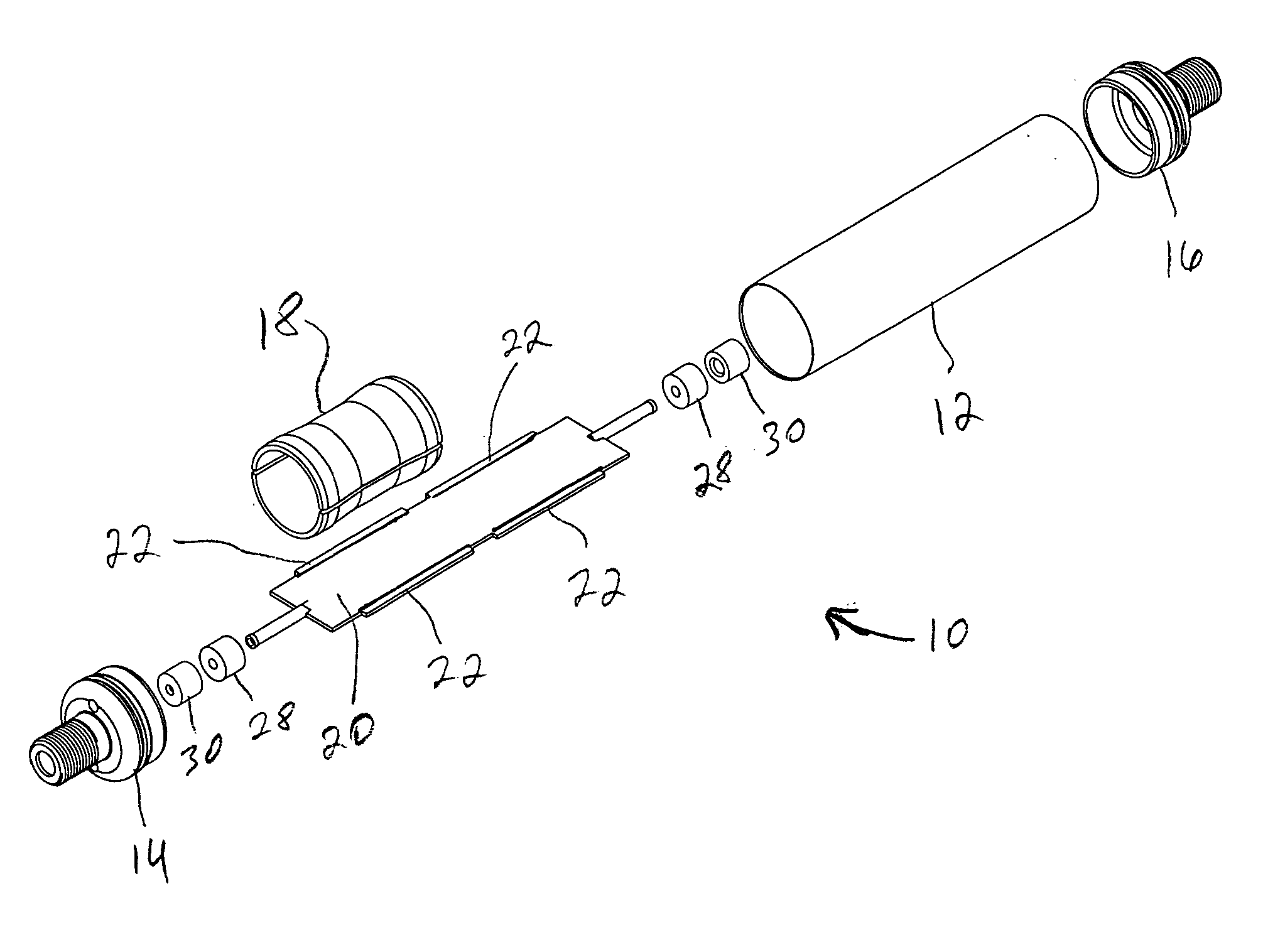 Casing for CATV filter