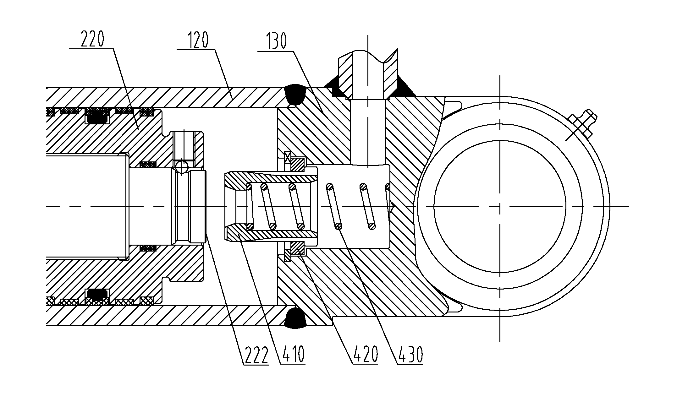 Hydraulic cylinder and cushioning device of hydraulic cylinder