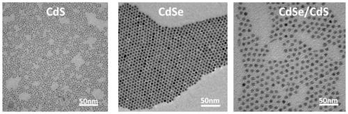 Core-shell quantum dot preparation method, quantum dot optoelectronic device