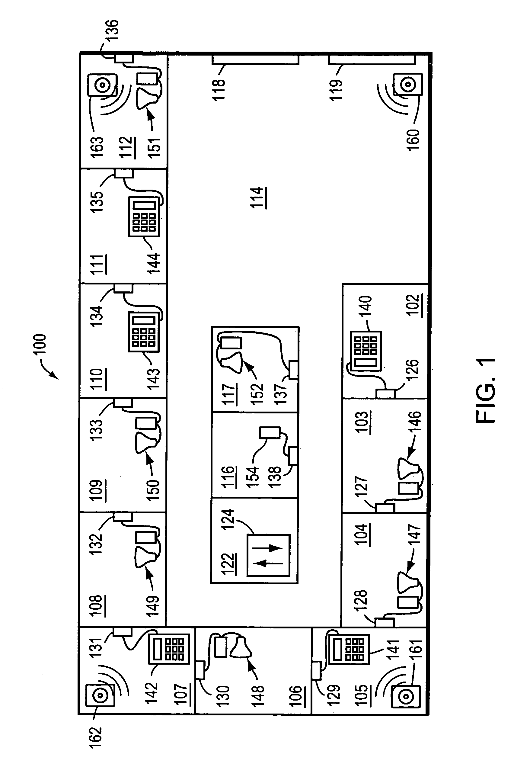 System for dynamically tracking the location of network devices to enable emergency services