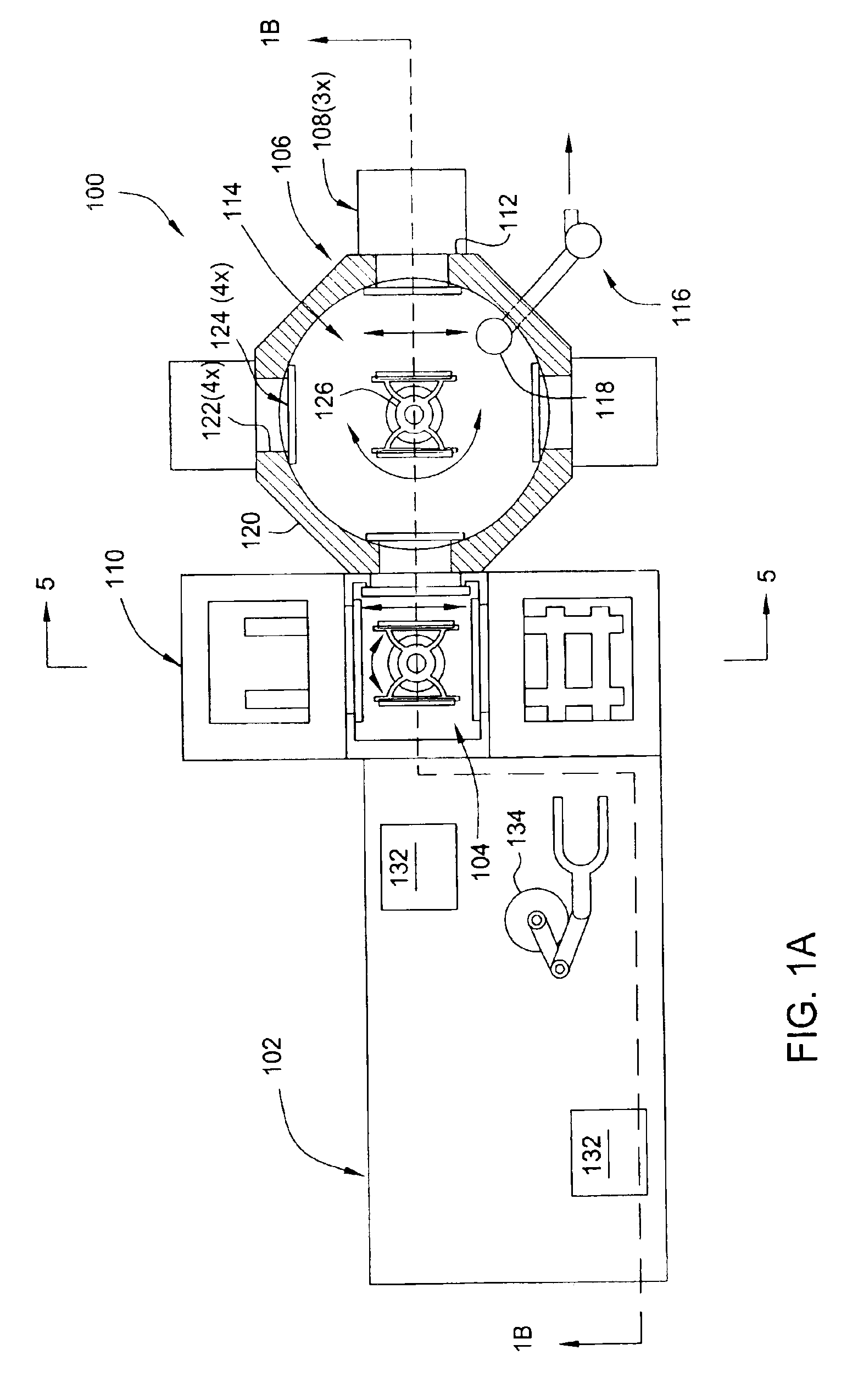 Large area substrate processing system