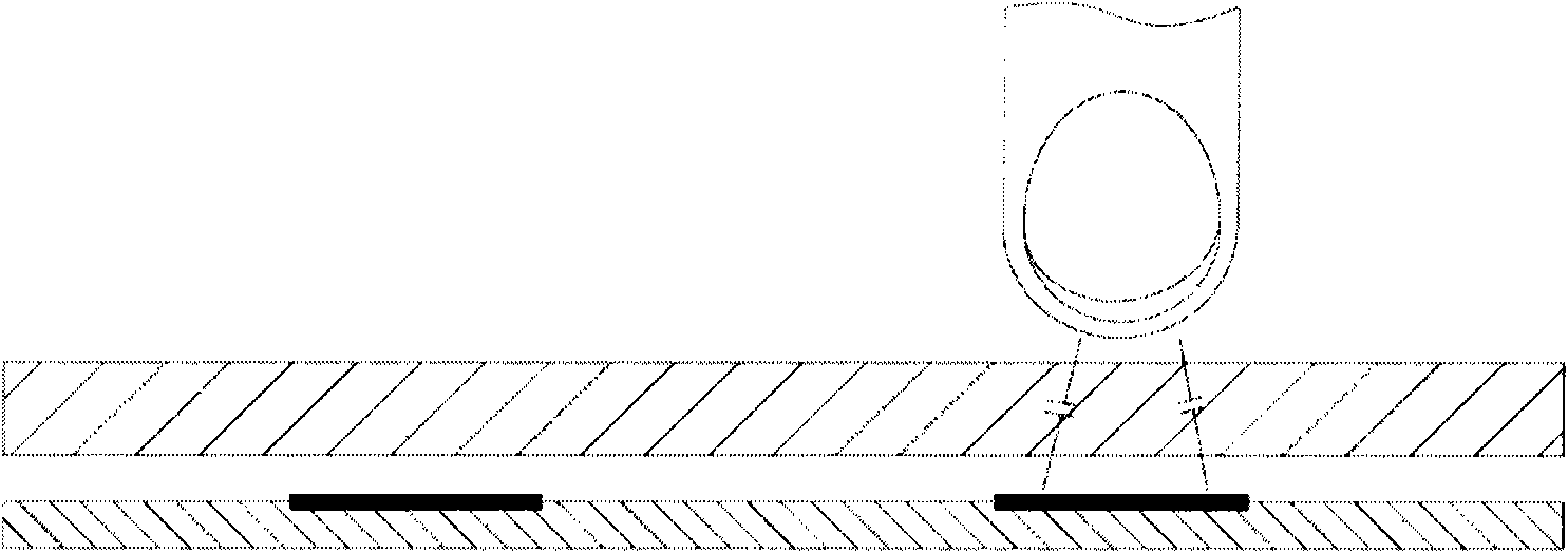 Capacitance data input device with mechanical touch sense