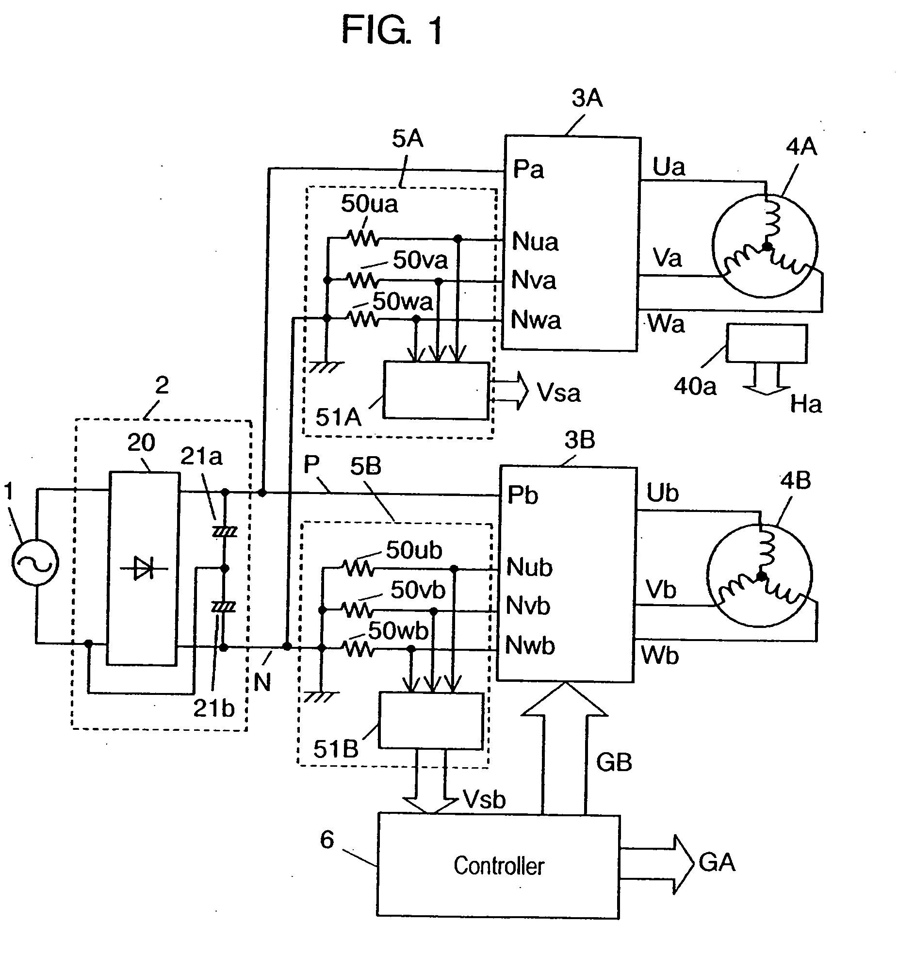 Motor drive unit