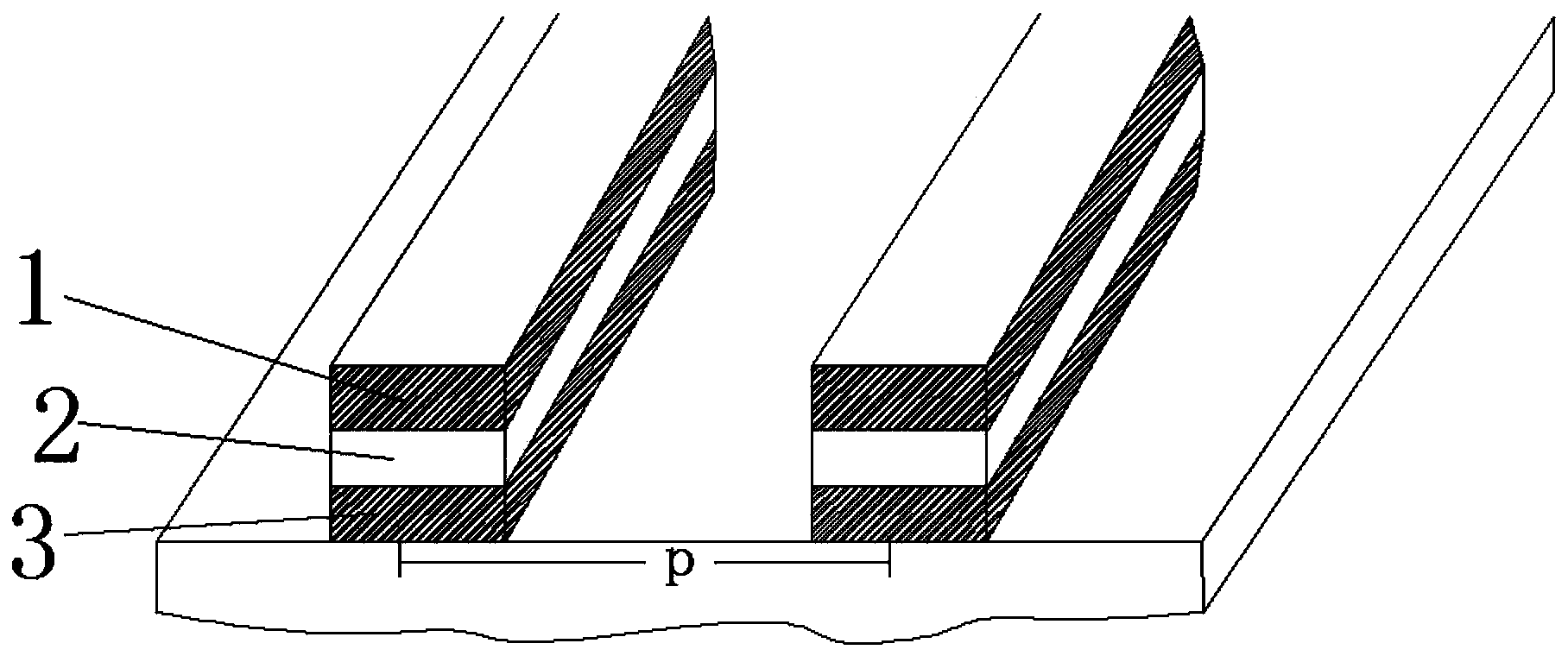 Optic frequency doubling or tripling film high in conversion efficiency