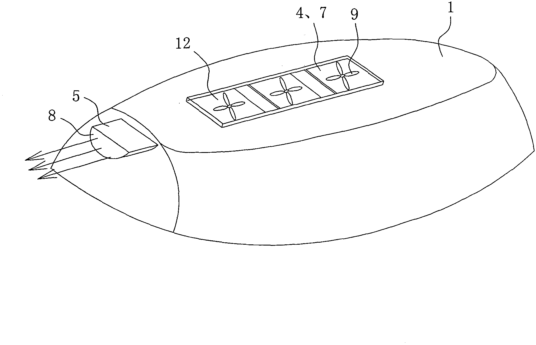 Optical reflector with luminous diode lampwick and manufacturing method thereof