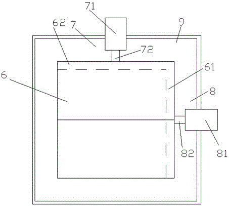 Floating type worktable structure easy to operate