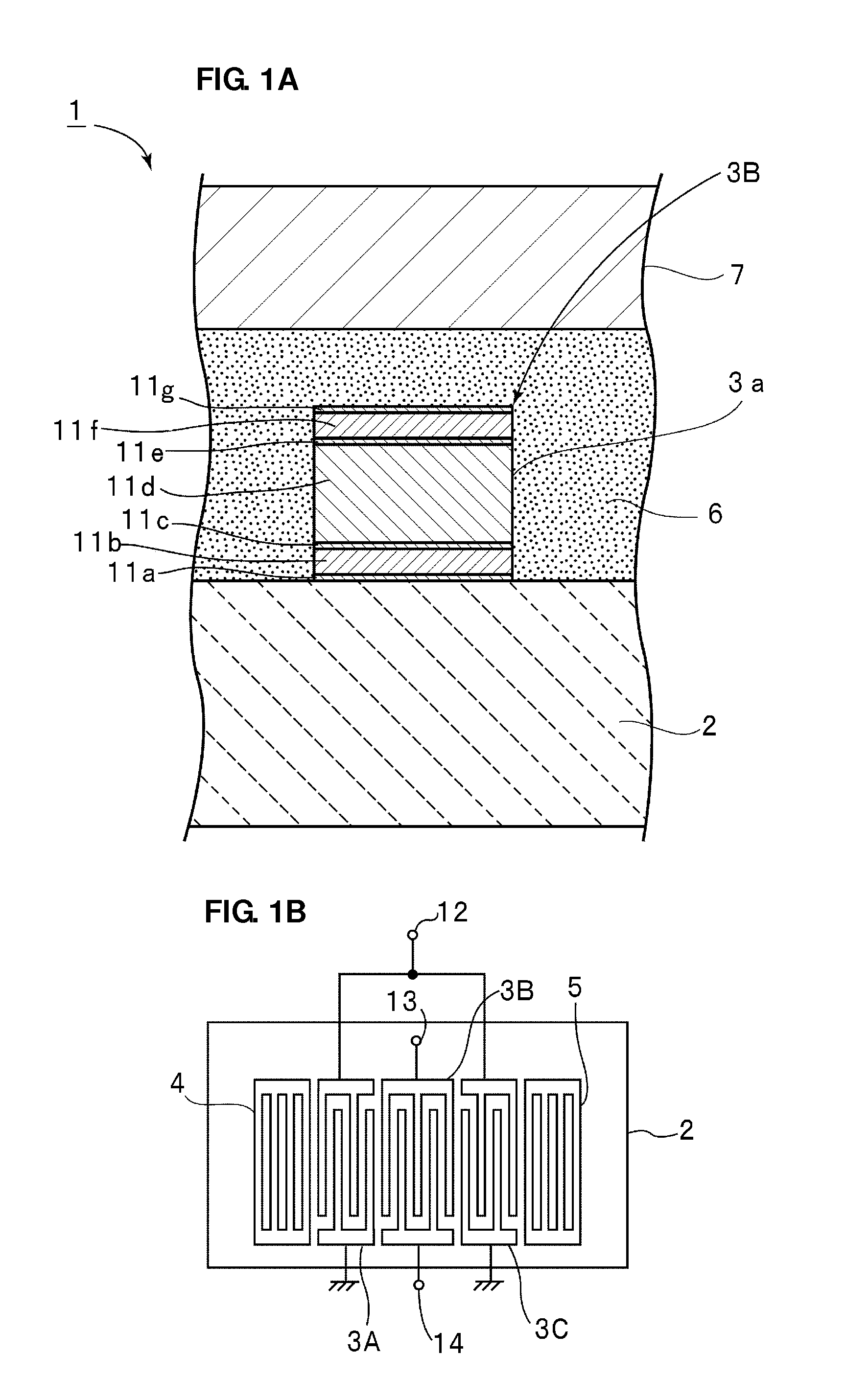 Elastic wave device using SH waves as the principal component