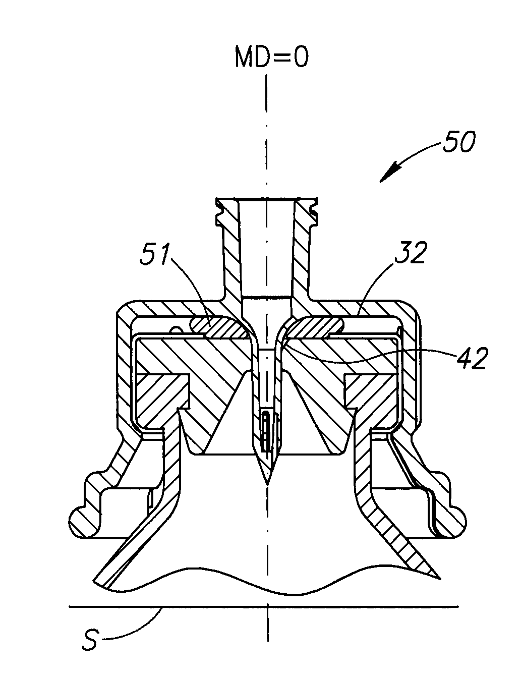 Fluid transfer devices with sealing arrangement