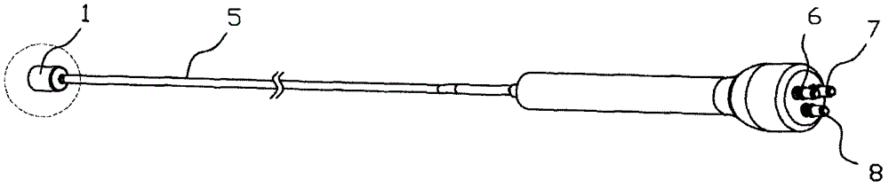 Novel intraluminal tumor cryosurgery ablation catheter and operation method thereof