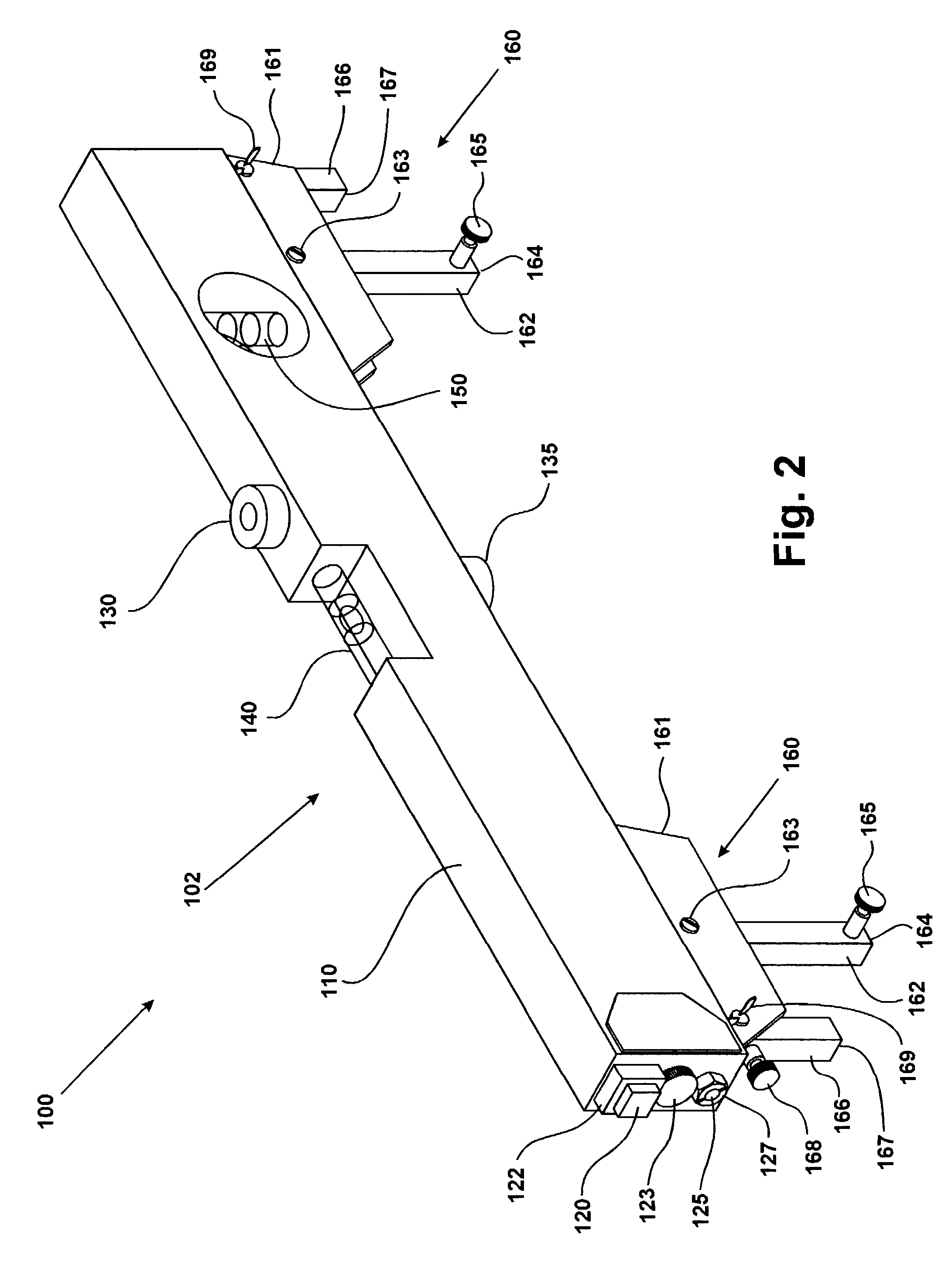 Precise measuring device