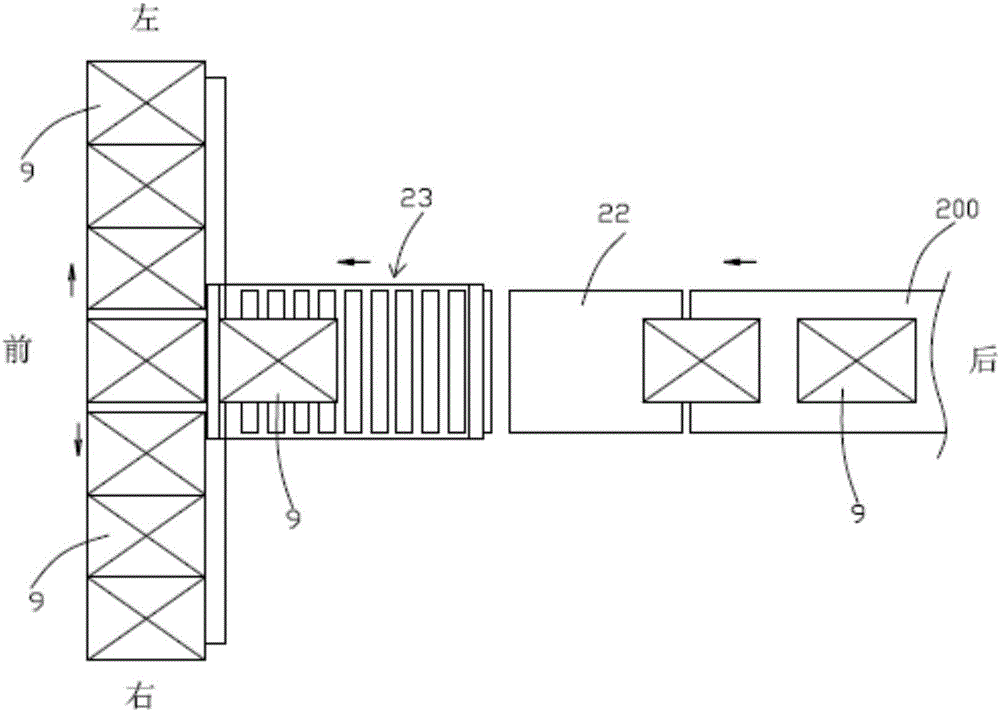 Automatic binning method and automatic binning mechanical arm