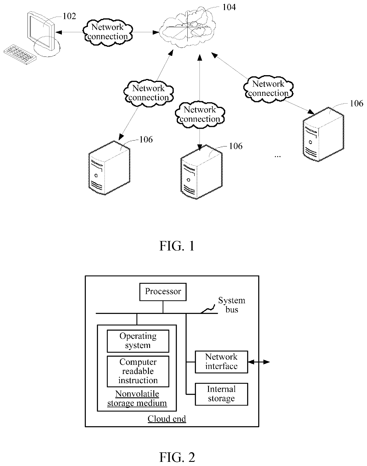 Cloud-end data multicast method and system, and computer device