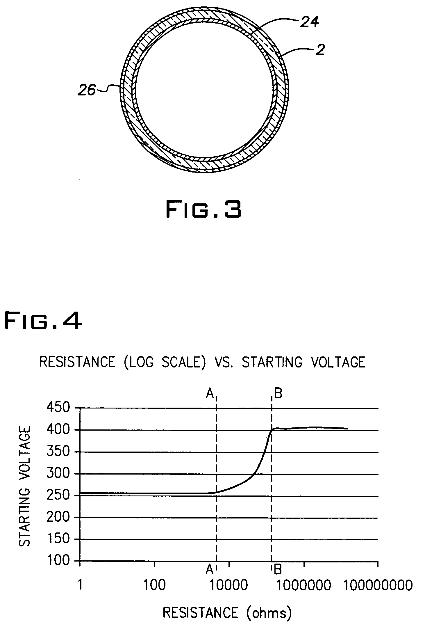 Fluorescent lamp with conductive coating