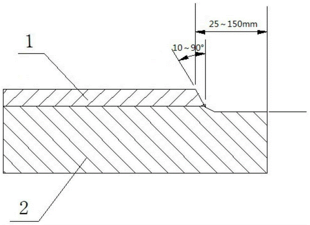 Full-automatic root welding method for pipe end of bimetal composite pipe