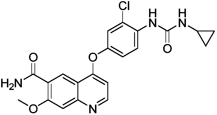 Synthesis method of lenvatinib and new intermediate