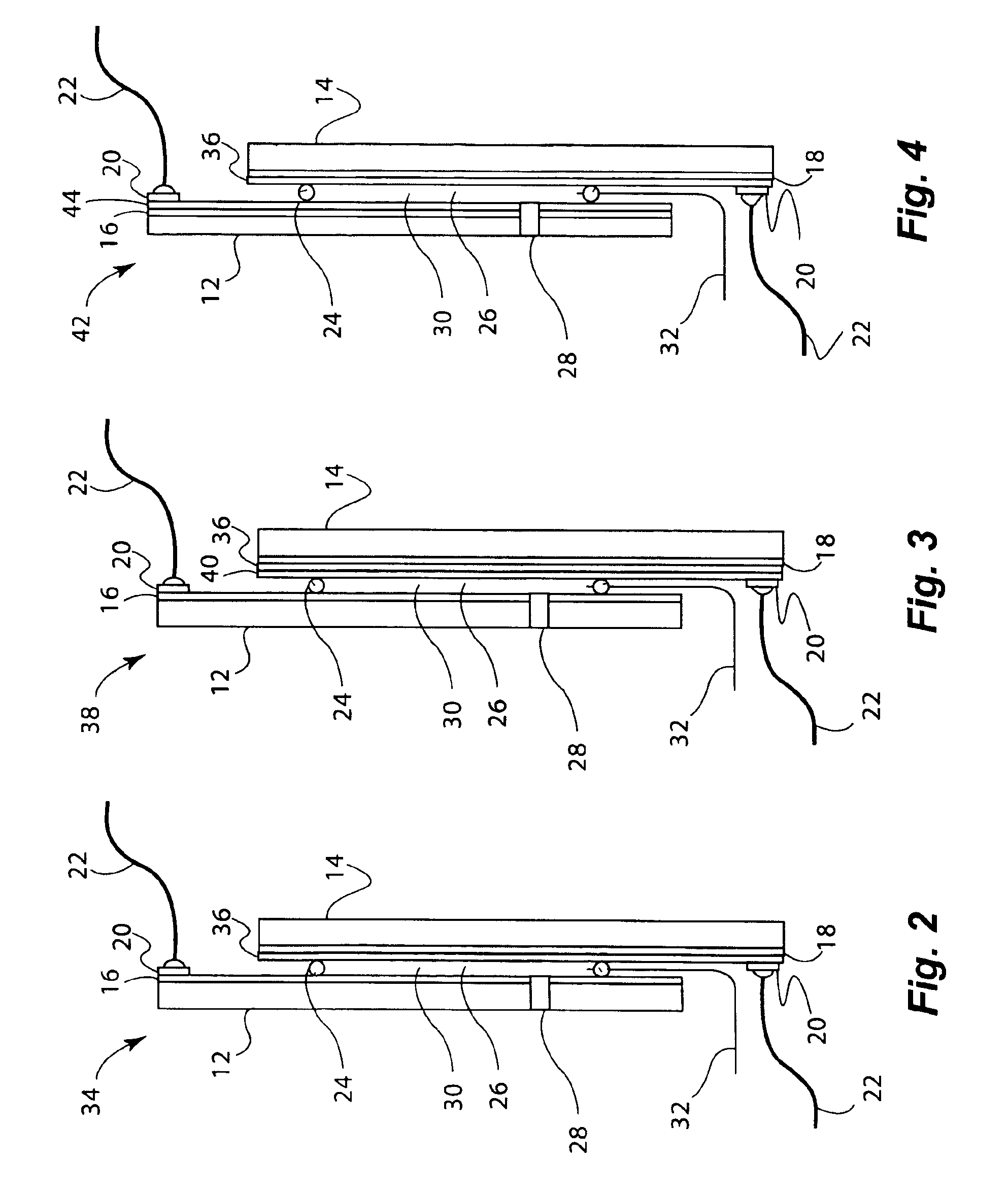 Durable electrooptic devices comprising ionic liquids