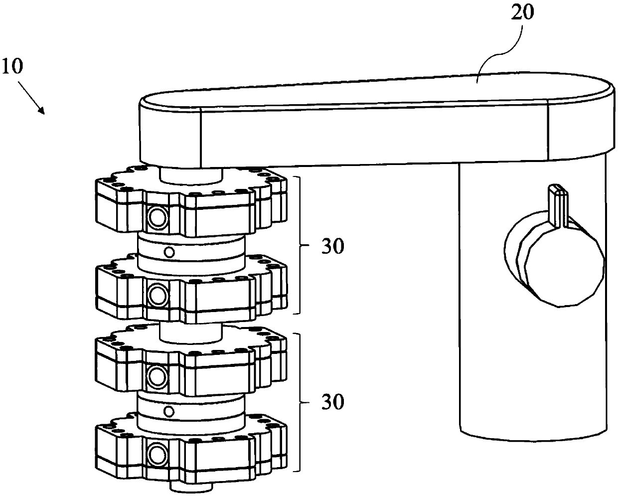 Direct connection type quick refrigerating device for water faucet and assembly thereof