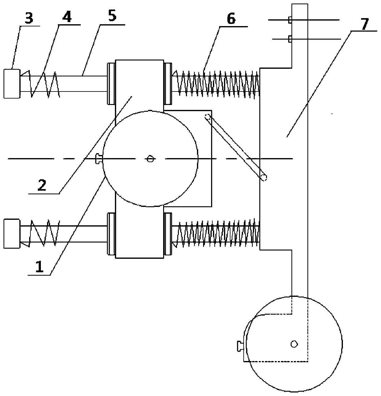 Machine tool and wire tightening device and method thereof