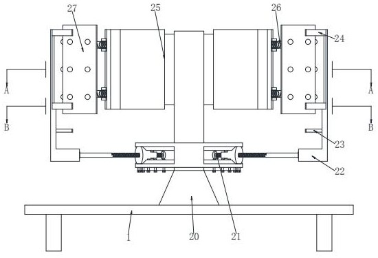 A high and low voltage power distribution cabinet assembly equipment and assembly method