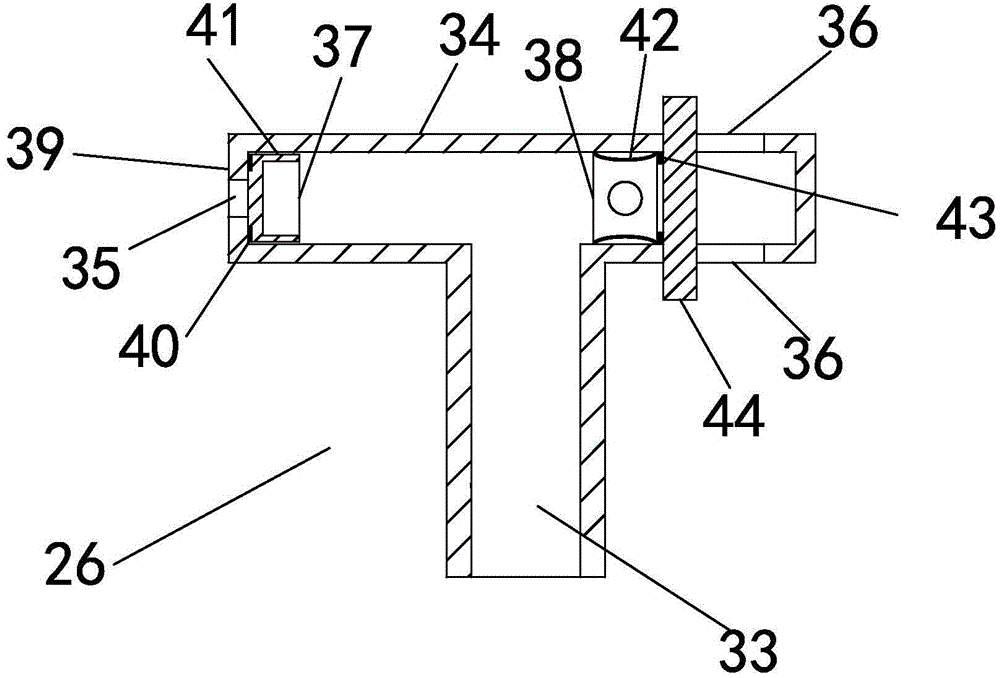 Oil field sewage treatment device