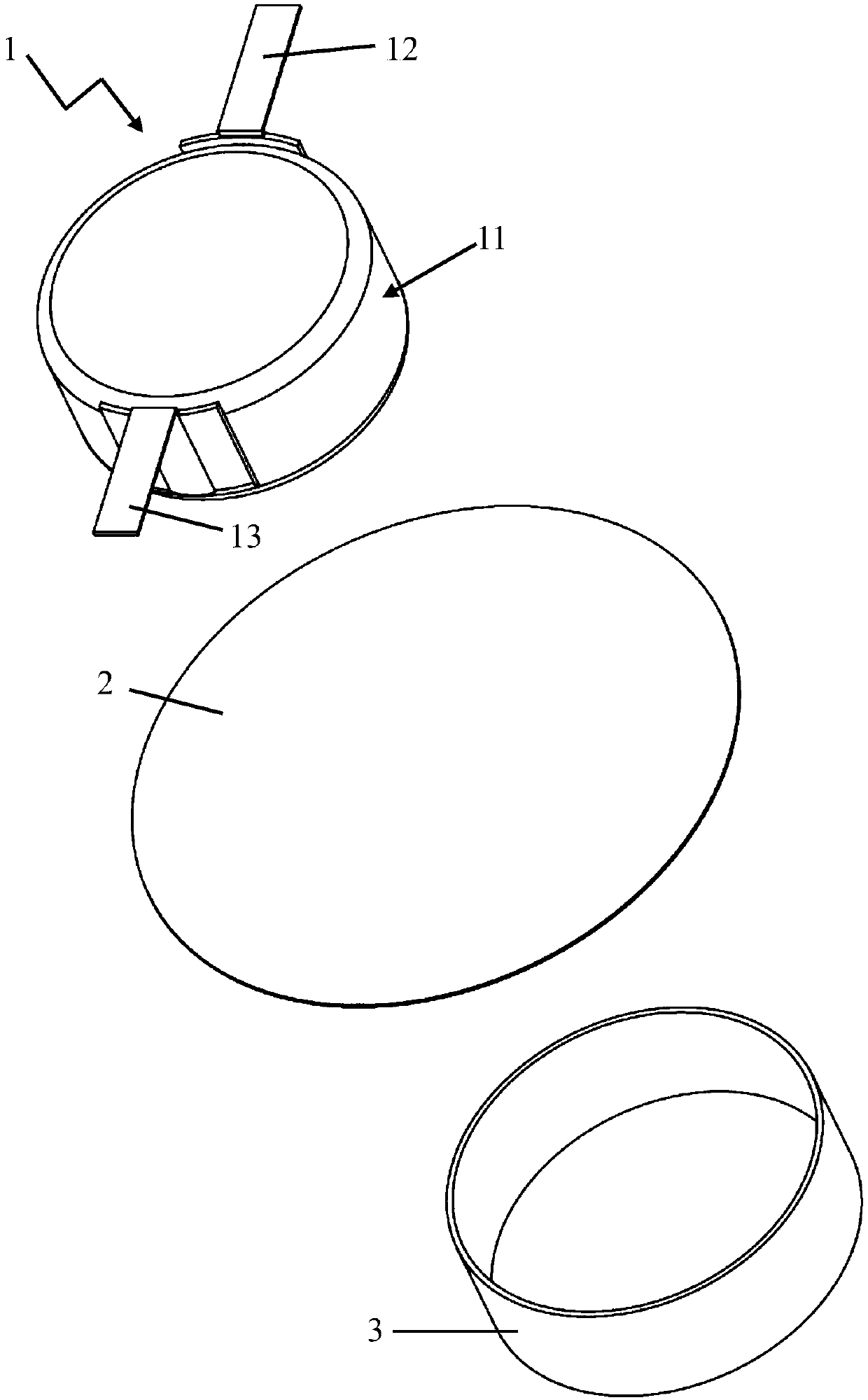 Battery comprising soft package battery cell